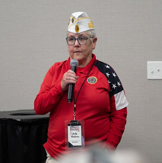 Department of Nebraska American Legion Commander Judy Walters